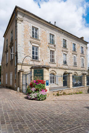 The Town of Sable sur Sarthe, France