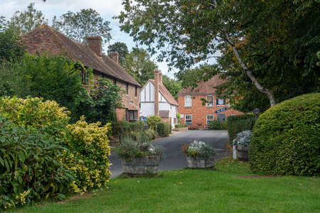 View of the village of Smarden, Kent, UKのeditorial素材