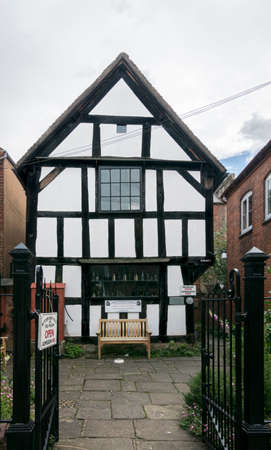 Butcher Row House museum in Church Lane in the market town of Ledbury, Herefordshire, UKのeditorial素材