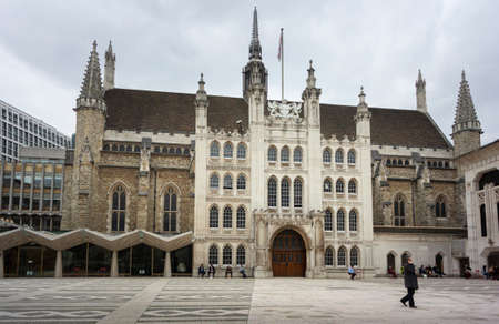 Guildhall in the City of London, UKのeditorial素材