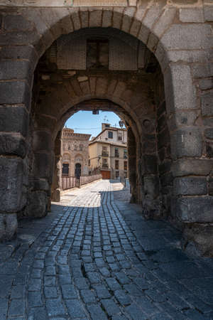 Ancient architecture in the city of Toledo, Spain
