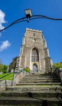 All Saints church in the Old Town of Hastings, East Sussex, UKの写真素材