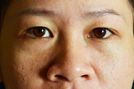 Closer shot of a womanのeditorial素材