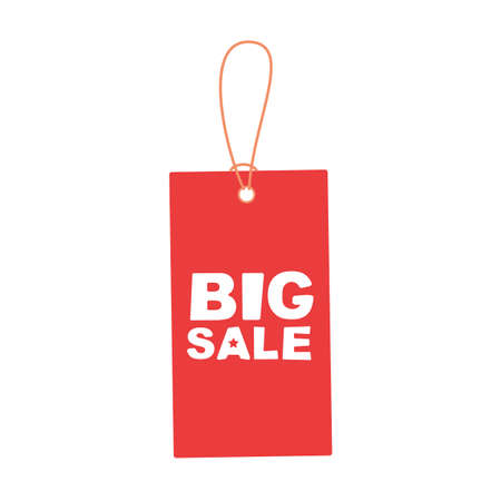 Black Friday big sale slogan tagのイラスト素材