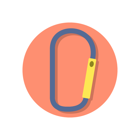 Carabiner icon.のイラスト素材