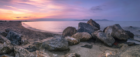 Panorama in Karnagioの写真素材