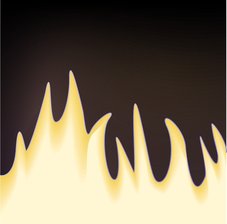 Flame. Vectorのイラスト素材