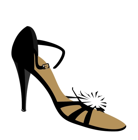 woman shoe - Vector;のイラスト素材