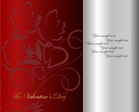 The Valentine's day. Vectorのイラスト素材