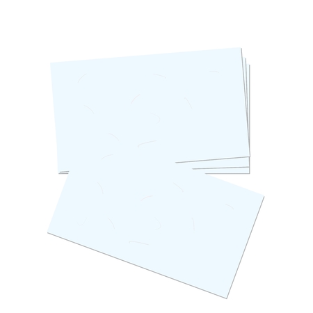 Realistic illustration business cardのイラスト素材