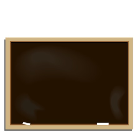 Realistic illustration school blackboard のイラスト素材