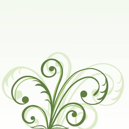 Abstract flowers background with place for your text のイラスト素材