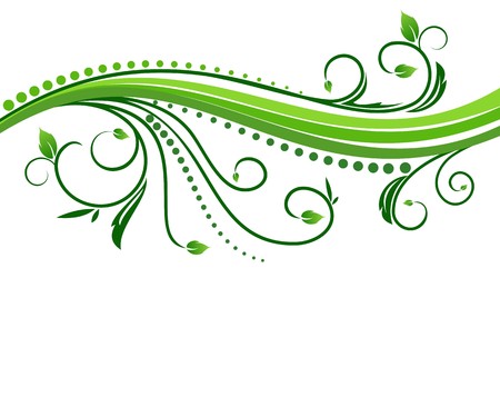 Floral decorative background for holiday card のイラスト素材