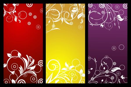 Floral background with copy spaceのイラスト素材
