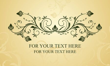 Illustration vintage background card for designのイラスト素材