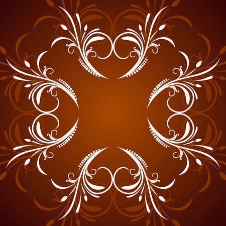 Illustration of floral composition for greeting cardのイラスト素材