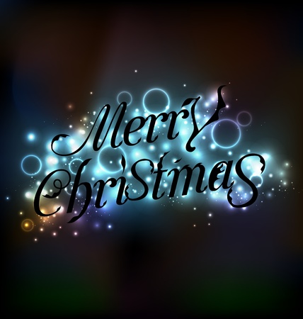 Illustration Merry Christmas floral text design のイラスト素材