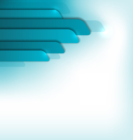 Illustration modern blue brochure, abstract colorful design - vectorのイラスト素材