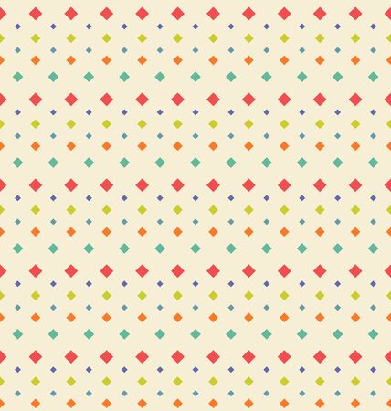 Illustration Seamless Geometric Texture with Rhombus, Vintage Periodic Background - Vectorの写真素材