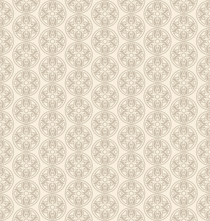 Illustration Seamless Pattern in Oriental Style. Ornamental background. Islam, Arabic, Asian motifs - Vectorのイラスト素材