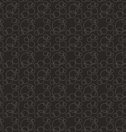 Seamless Pattern Stylish Texture with Interlacing Rings Repeating Background - vectorのイラスト素材