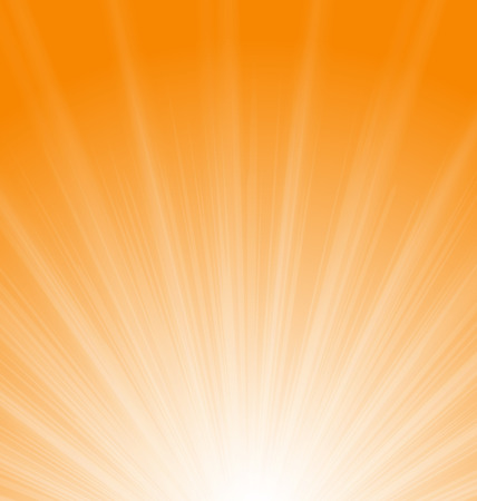 Illustration Abstract Orange Background Sun Rays Vibrantの写真素材