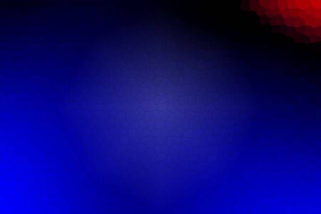 Blue mosaic with red and green Abstract background texture
