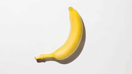 Bananas on white background isolateの写真素材