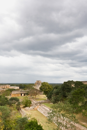 Uxmal - spiritual center of Maya, Yucatan, Mexicoの写真素材
