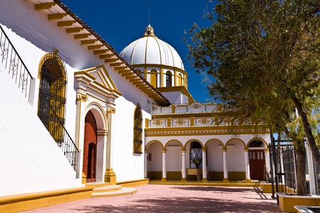 Church in San-Cristobal city, Mexico