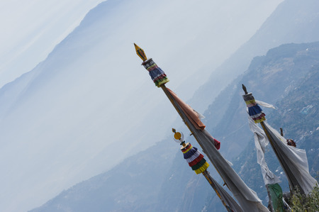 Padmasambhava caves near by Revalsar - holy indian placeの写真素材