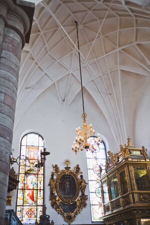 Stockholm central Cathedral, Swedenのeditorial素材