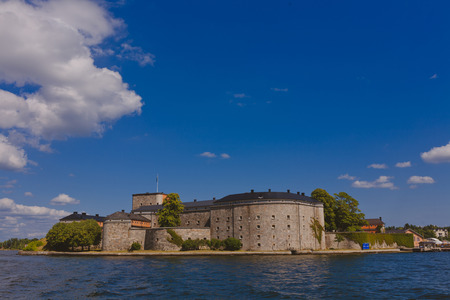 Vaxholm fortress, Stockholm archipelago, Swedenのeditorial素材