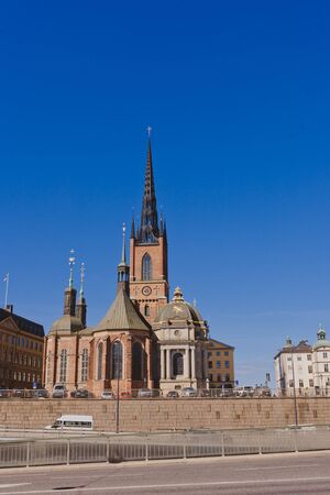 Stockholm- capital of Sweden, sity central view, north Europeの写真素材