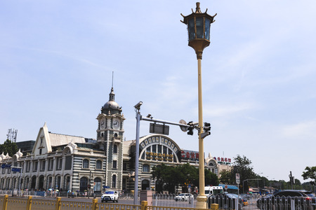 BEIJING, CHINA - MAY 18, 2016: Tiananmen Square - the third of largest square in the world, Beijing, Chinaのeditorial素材