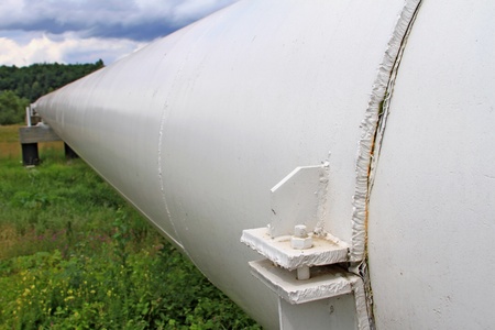 The high pressure pipeline