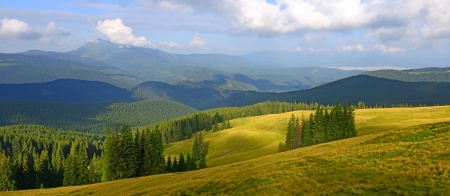Summer in mountainsの写真素材