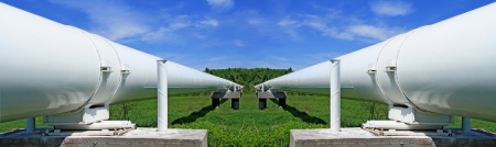 The high pressure pipelines