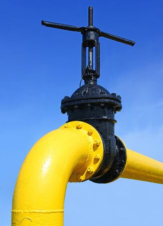 Equipment for gas distribution stationの写真素材