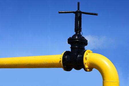 Equipment for gas distribution stationの写真素材