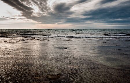 Sunrise. Black Sea in Russiaの写真素材