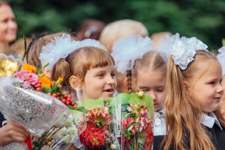 September first-the day of knowledge in Russia.