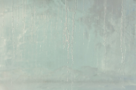 Ice bricks with bubbles of air inside. Abstract ice crystal texture. Clear ice background.. Copy...