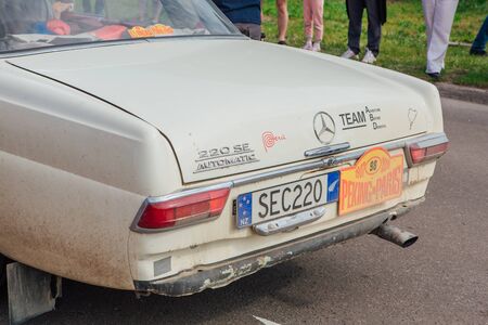Novokuznetsk, Russia-June, 14 2019: The 7th Peking to Paris Motor Challenge is unique in the...