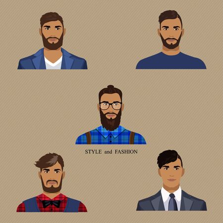 Style and Fashion illustrationのイラスト素材