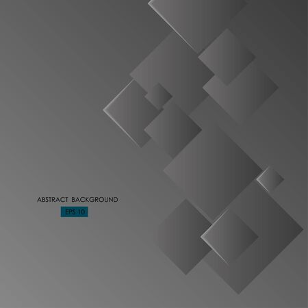 Abstract geometric shape from gray rhombusのイラスト素材
