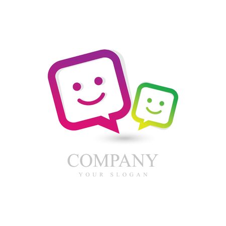 Faces colour icons, vector illustration.のイラスト素材