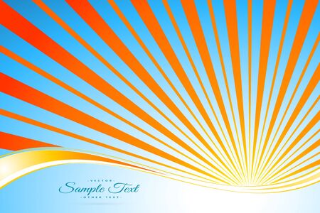 Sun Sunburst Patternのイラスト素材