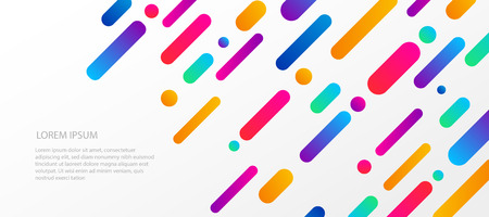 Vector template. Minimalistic cover with gradients composition. Eps10.のイラスト素材