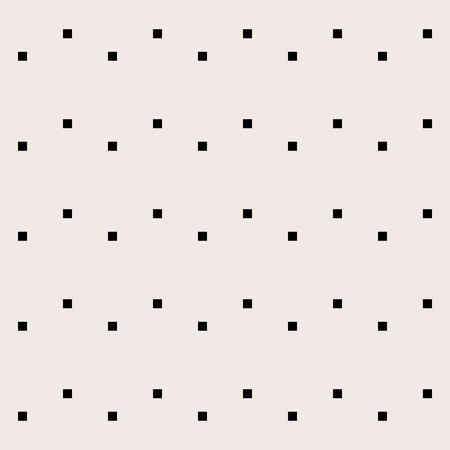 Geometric illustration. Black Squares on gray background. Abstract seamless pattern backgroundのイラスト素材